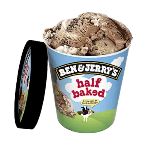 Ben & Jerry's Half Baked 465ml