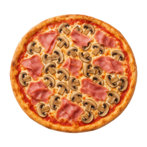 Pizza Prosciutto e Funghi