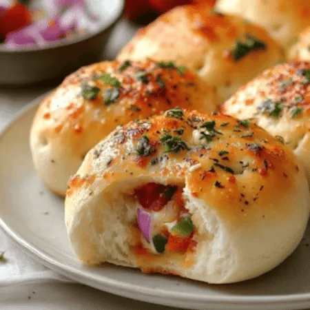 Stuffed Pizza Buns