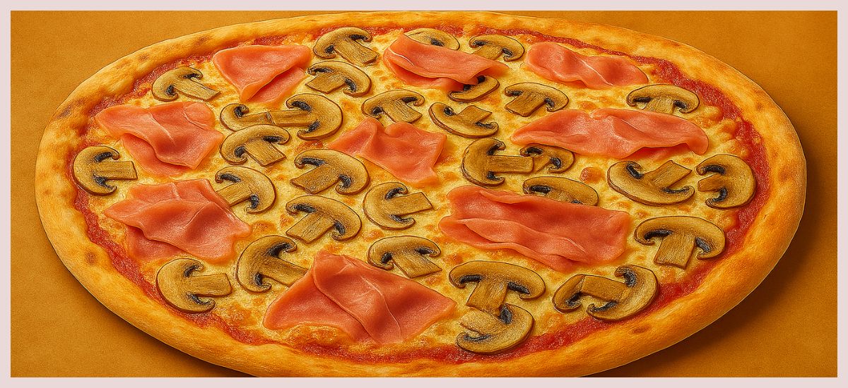 Pizza Prosciutto e Funghi